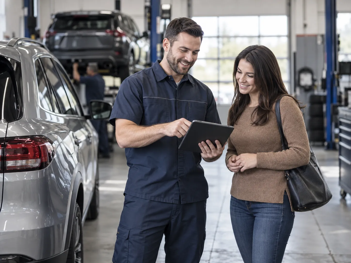 Online vehicle appointment booking